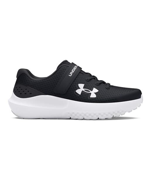 Zapatillas de running de niños UA BPS Surge 4 AC Under Armour Negro, tallas 27.5,29,29.5,30,32,
