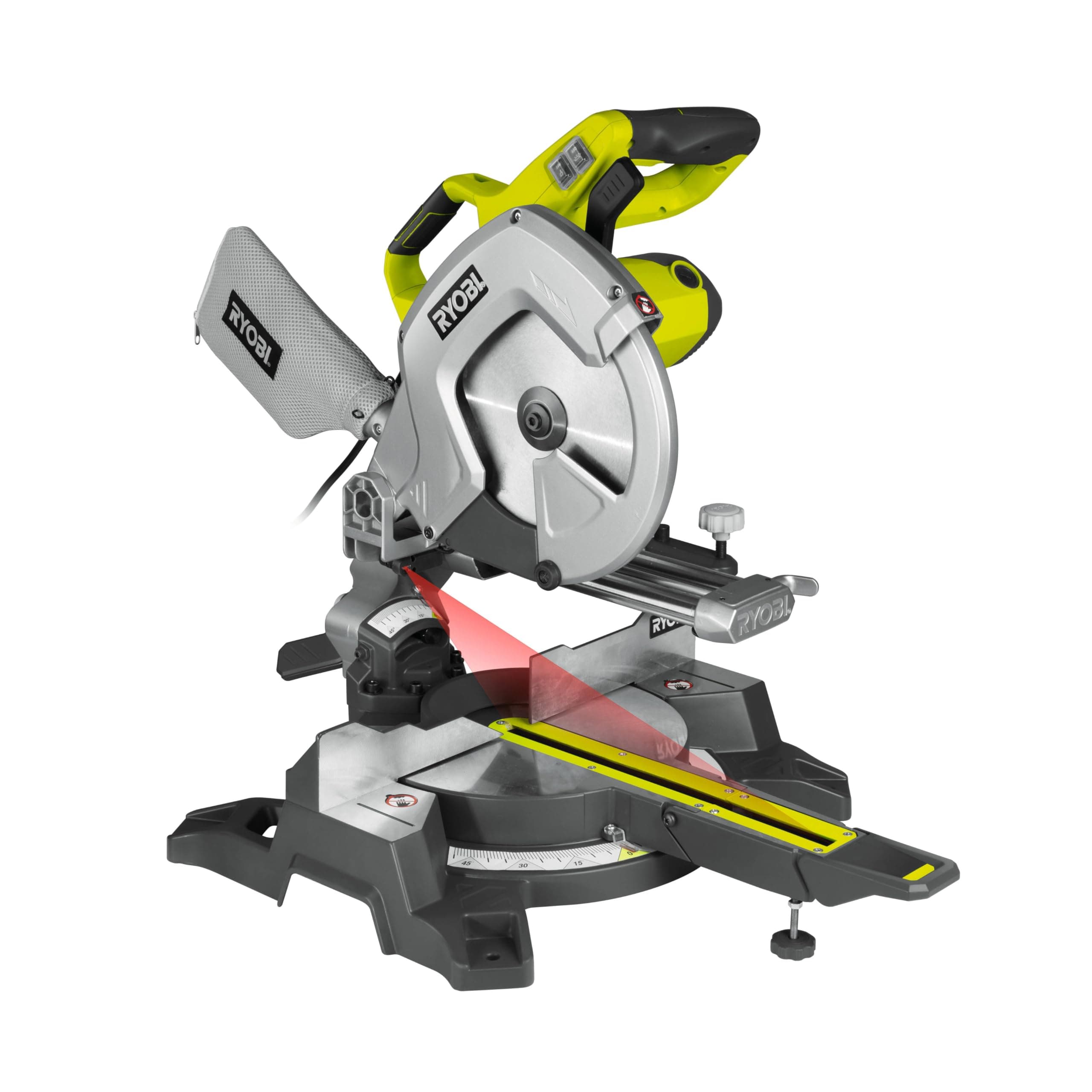 Ryobi Sierra tronzadora e ingletadora Con láser Exactline