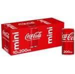 Pack de Coca Cola Mini a 4,89€ más cupón 2,45€