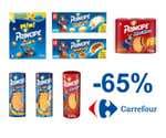 Galletas Príncipe 30% de descuento directo + 50% que vuelve (Carrefour Online)
