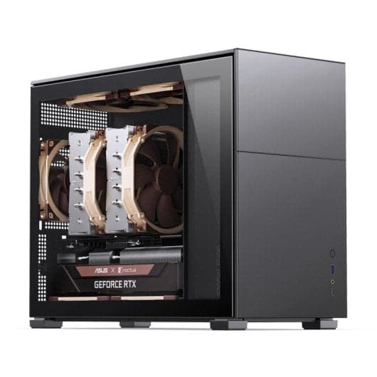 Torre PC Torre Jonsbo D31 STD Negro, factor micro ATX/DTX/ITX, Frontal ATX, para PC Gaming