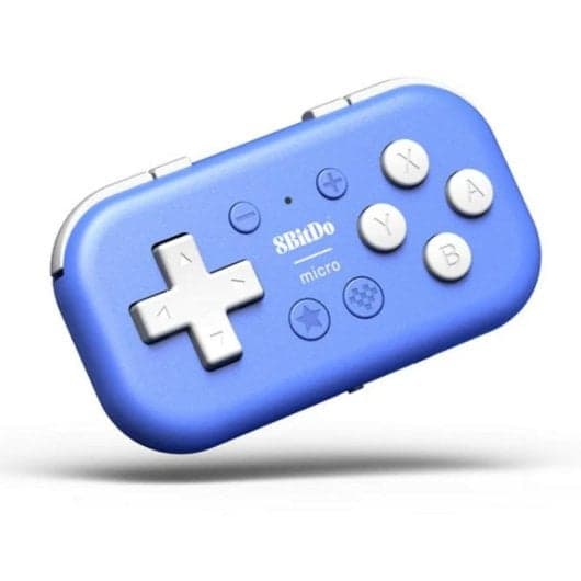 Mando ultra-portátil 8BitDo Micro Azul (Android, Switch, PC, iOS, USB-C) +AMAZON