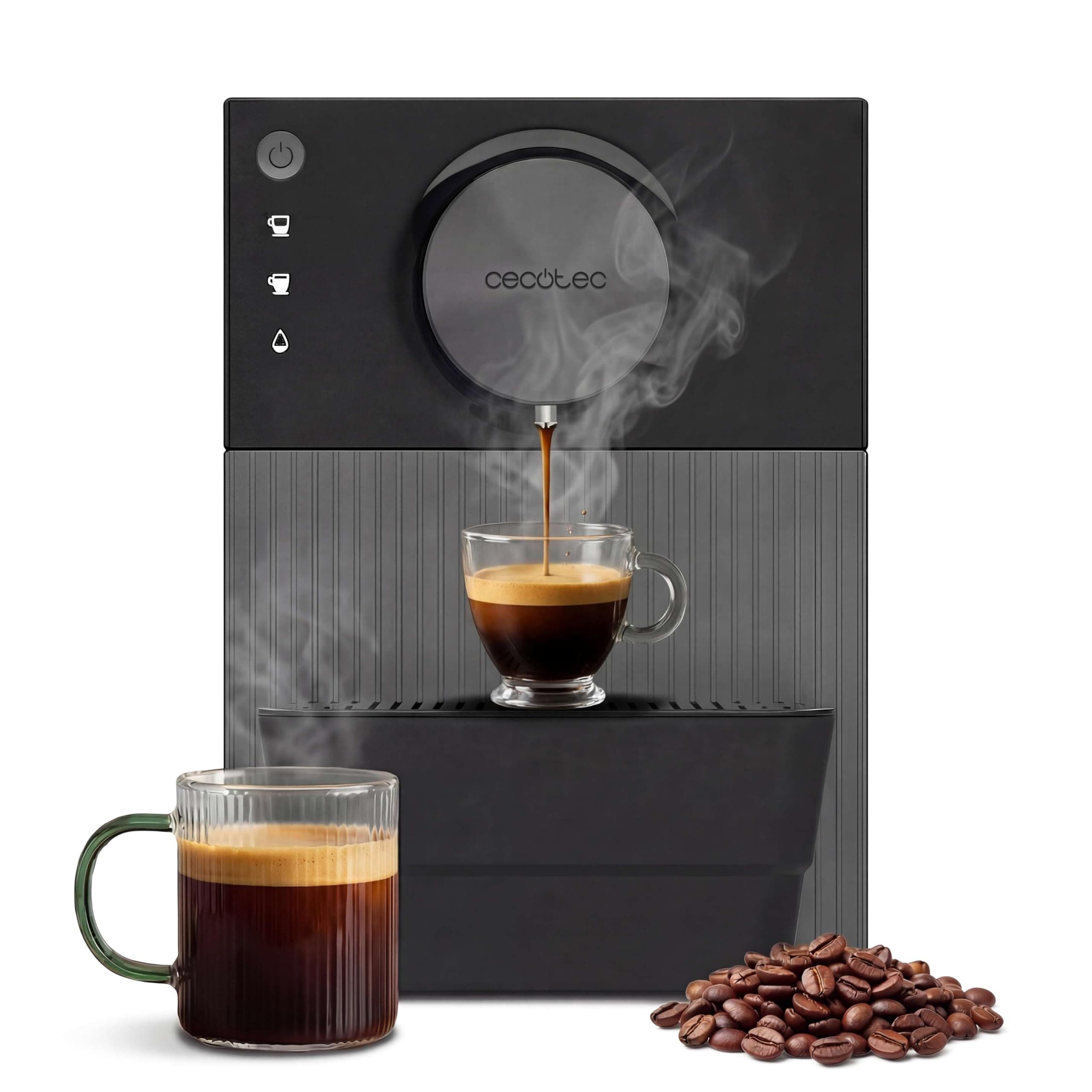Cecotec Cafetera Superautomática Compacta Cremmaet Cube.