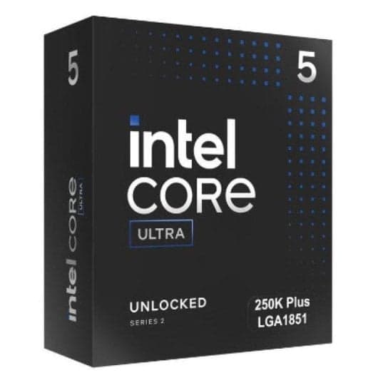 Procesador Intel Core Ultra 5 250K Plus 18 Núcleos 3.6 GHz Frecuencia Base 5.3 GHz Frecuencia Turbo Gráficos Integrados