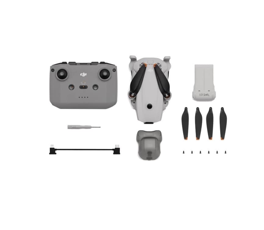 Dron - DJI Lito 1, 48 megapixel, 36 min Autonomía, Sensor CMOS de 1/2", Detección de Obstáculos Omnidireccional, Vídeo 4K, Foto en 8K, Gris