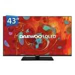 TV Daewoo 43DM75QV 43" (109,22 cm), QLED, 4K UHD, 60Hz, Smart TV, HDR10, HLG, Dolby Vision, Dolby Audio
