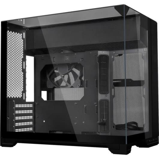 Torre PC Caja PC Lian Li O11 Vision-M Negra Mini-ITX/M-ATX 3 paneles de vidrio templado +neobytes