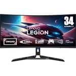 Monitor Lenovo Legion R34w-30 34" LED VA UltraWide QHD 180Hz Altavoces Altura Ajustable Curva