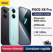 POCO X8 Pro, batería de mAh, HyperCharge 100 W, cámara principal de 50 MP, compatible con NFC