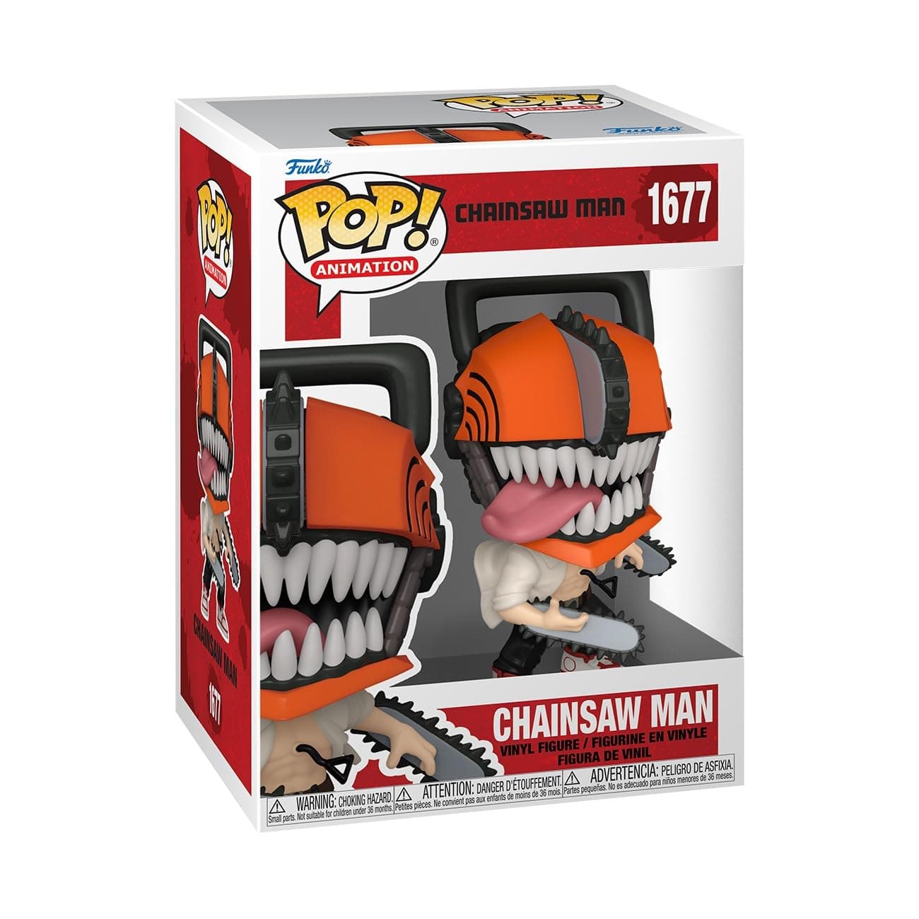Funko Pop! Animation: Chainsaw Man (Bloody) - 1 in 6 Chance of Rare Chase