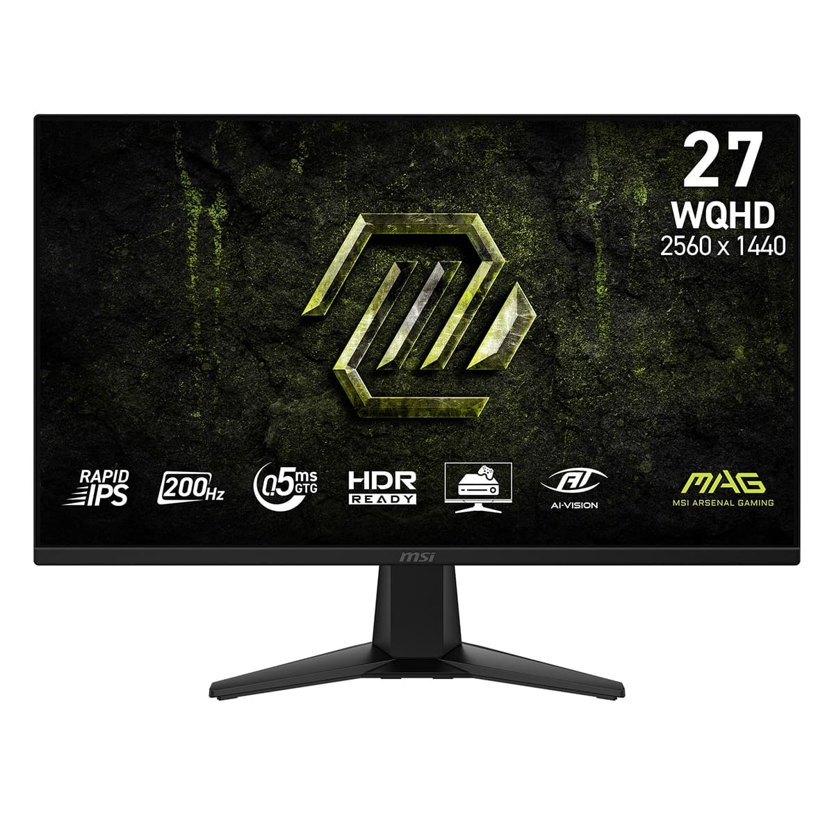 Monitor PC Gaming 68,6cm (27") MSI MAG 275QF E20, 200Hz, WQHD