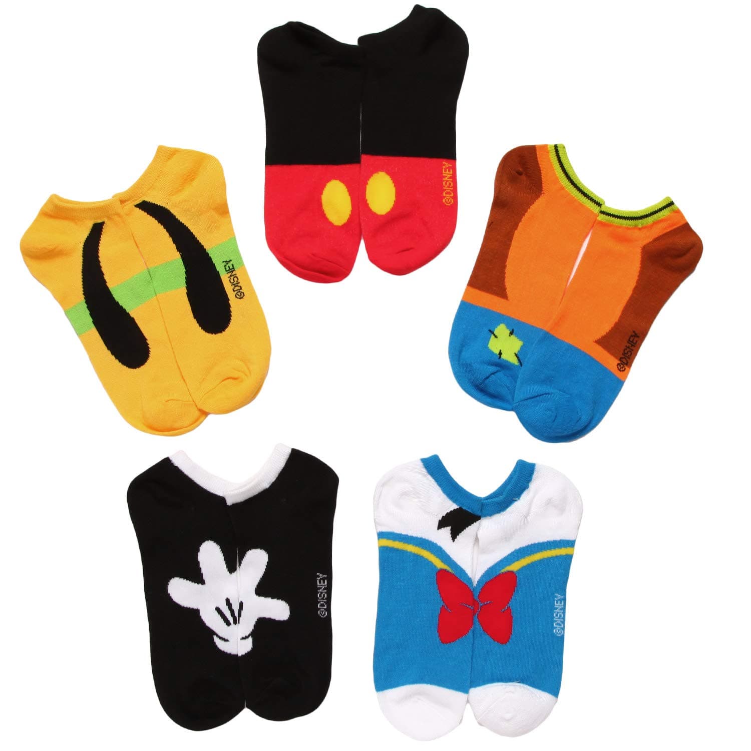 Disney Calcetín - (Pack de 5) Hombre