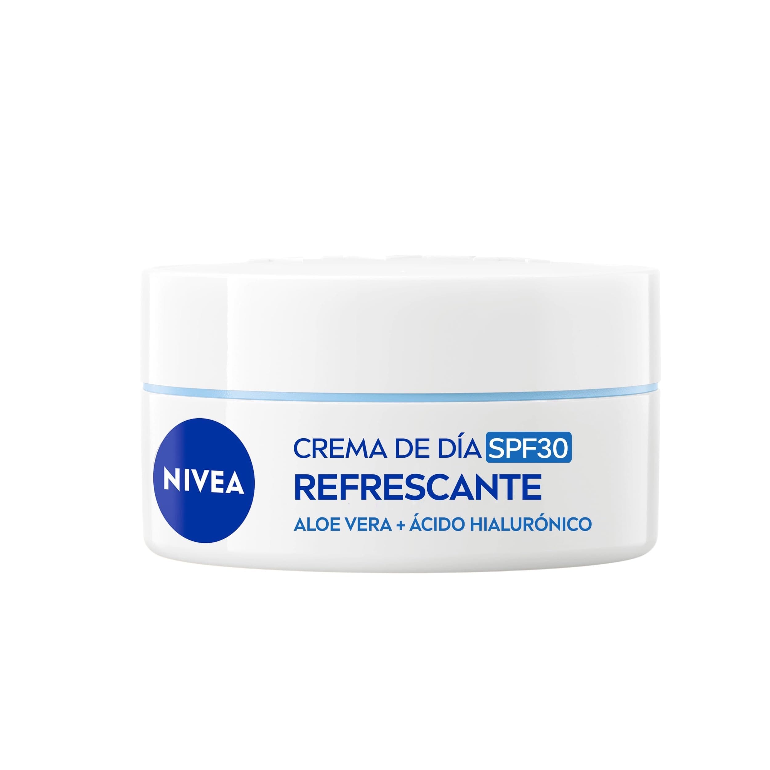 NIVEA Crema de Día Refrescante SPF30 - Piel Normal y Mixta -50 ml