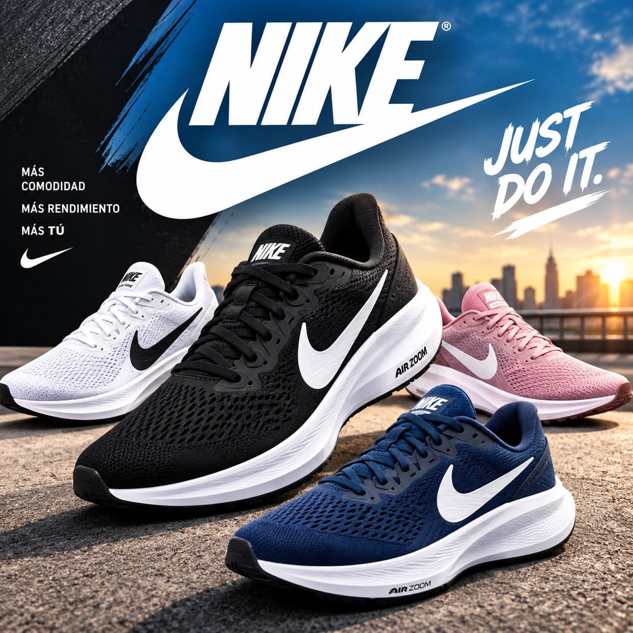 Ofertas Zapatillas NIKE hasta 40% (recogida gratis en tienda)