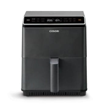 Freidora de Aire Cosori Dual Blaze Chef Edition, 1700 W, 6,4 L, Negra con Cupón