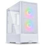 Torre PC Lian-Li LANCOOL 207 Mid Tower ATX ARGB Cristal Templado USB-C 3.2 Negra y Blanca