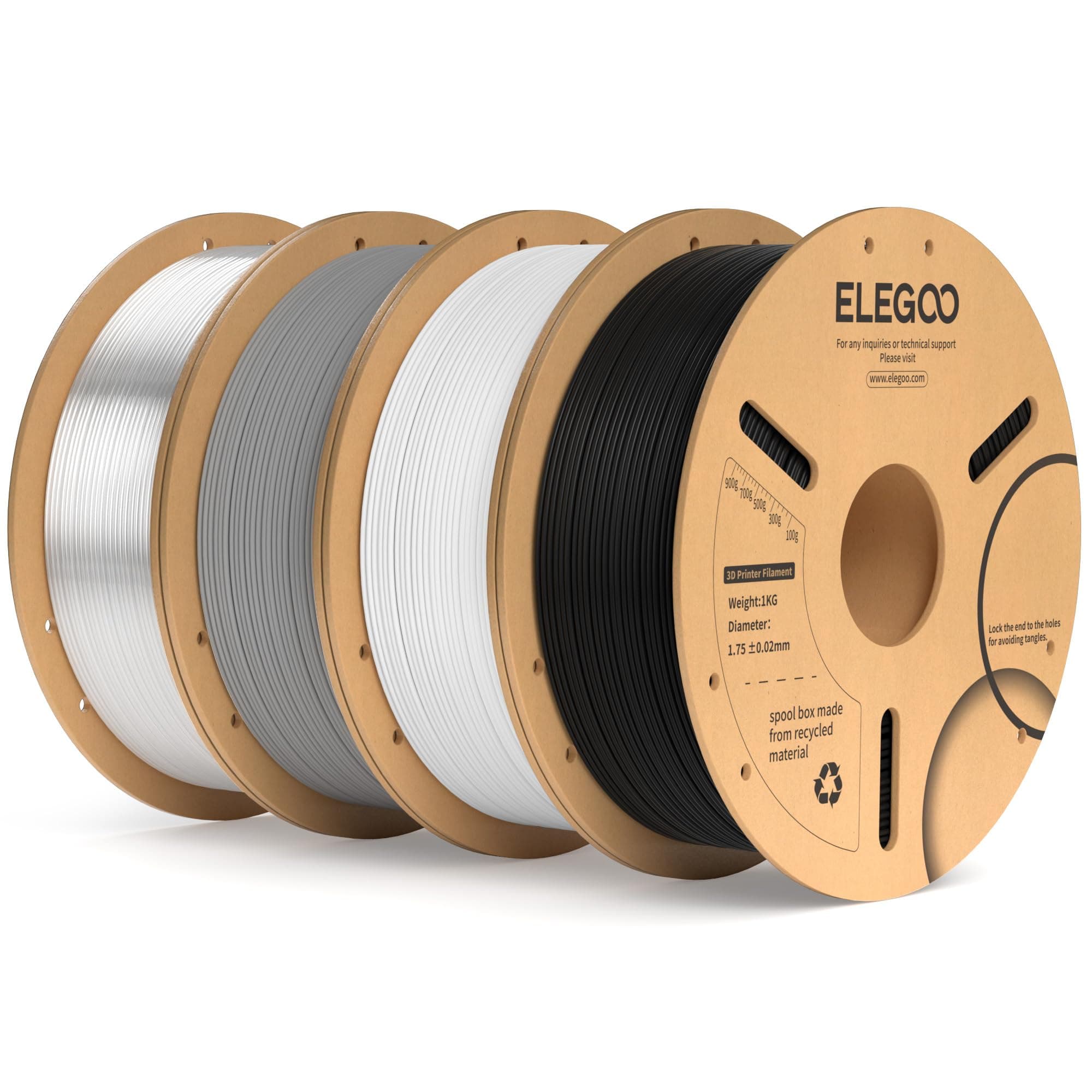Filamento ELEGOO PLA+ 1.75 4KG