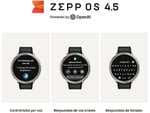 Smartwatch - Amazfit Active 2 Round Premium, 1.32" AMOLED, NFC, Entrenamiento con IA, BioTracker, Acero inoxidable, Negro