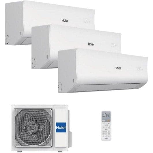 Aire Acondicionado Split 3x1 Haier TIDE-R 35 2.752 Frigorías A++ Bomba de Calor WiFi Mando