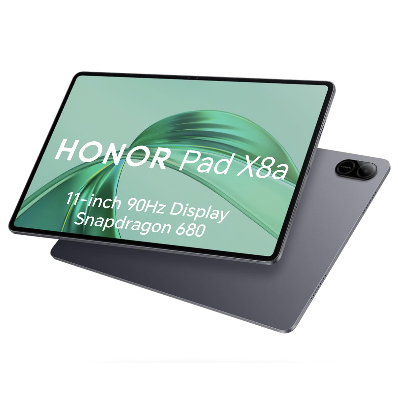 HONOR Pad X8a - 4/64GB, Ampliable hasta 1TB, 11" con 90Hz, 8300mAh, Snapdragon 680, Android 14, WiFi - Tablet HONOR