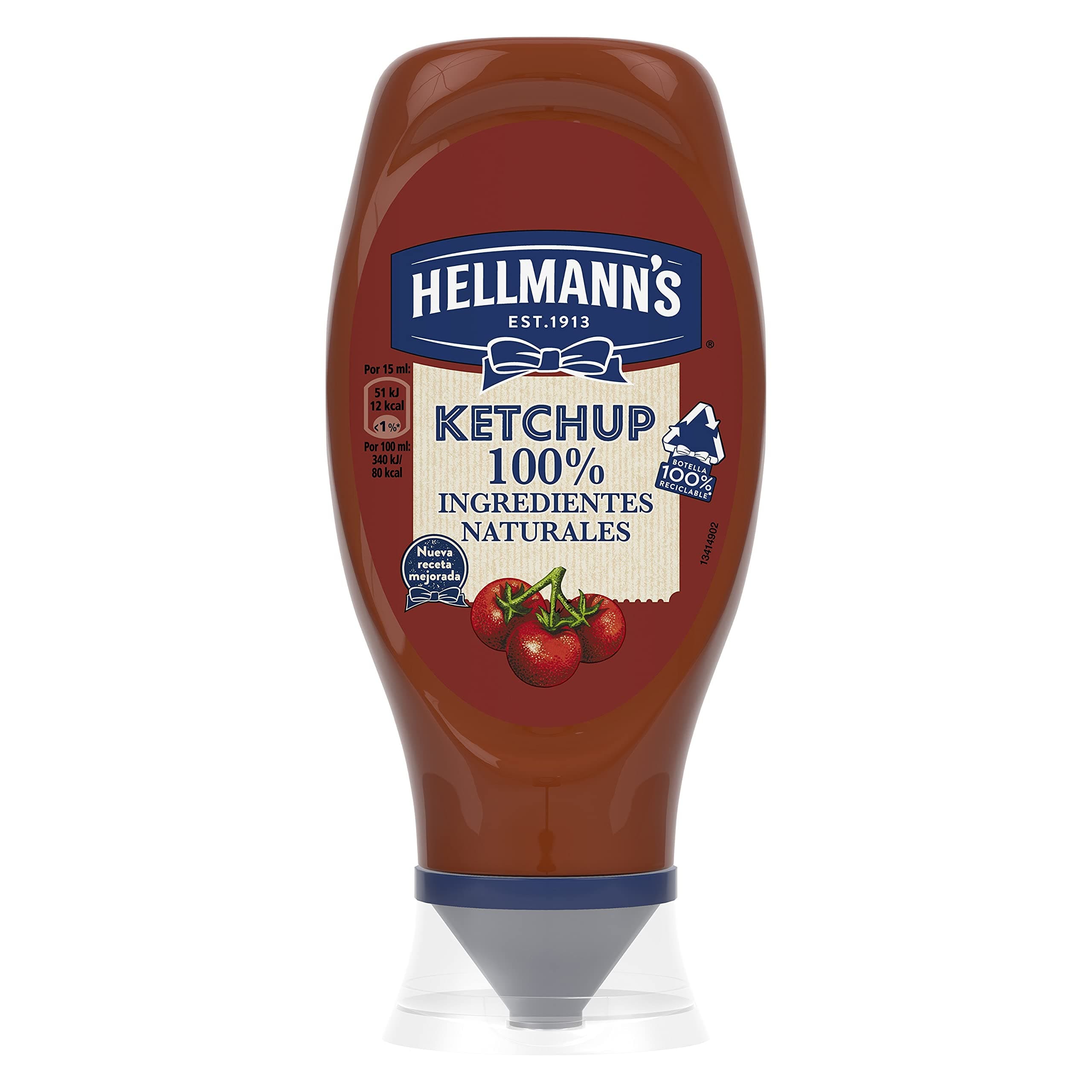 Ketchup Hellmann's 486 g (OJO: comprando 4 ud. sale a 0,27 y 0,19 con CR)