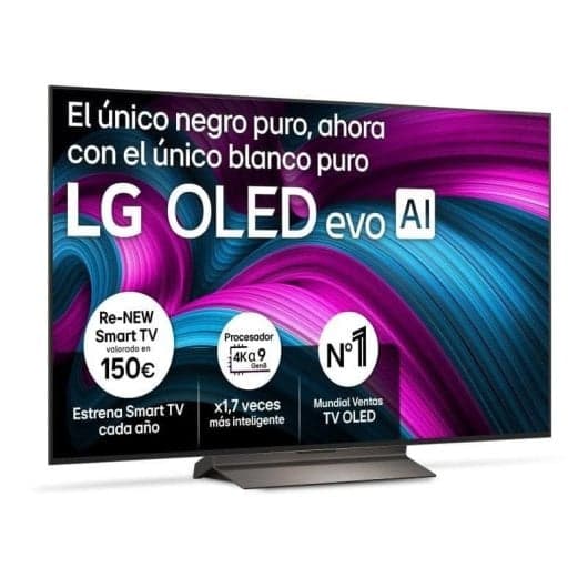 TV LG OLED OLED55C5 55" 4K UltraHD 120Hz Smart TV WebOS HDR10 Dolby Vision Atmos