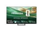 TV Mini LED 65" - Hisense 65E8S, UHD 4K, Quad Core / MT9618, Total HDR, Subwoofer integrado, IA 4K, Negro + barra de sonido de regalo