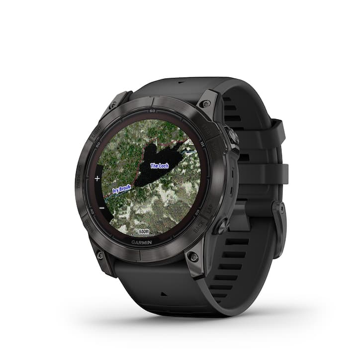 Reloj smartwatch Fenix 7X Pro Zafiro Solar Garmin Gris / Negro
