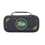 Funda protectora PowerA Zelda Nintendo Switch rígida 9 ranuras y protector