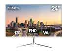 Monitor - Nilox NXM24FHD1201W, 24" Full-HD, 120 Hz, 4 ms, VA (Alineación Vertical), 1x HDMI, 1x VGA
