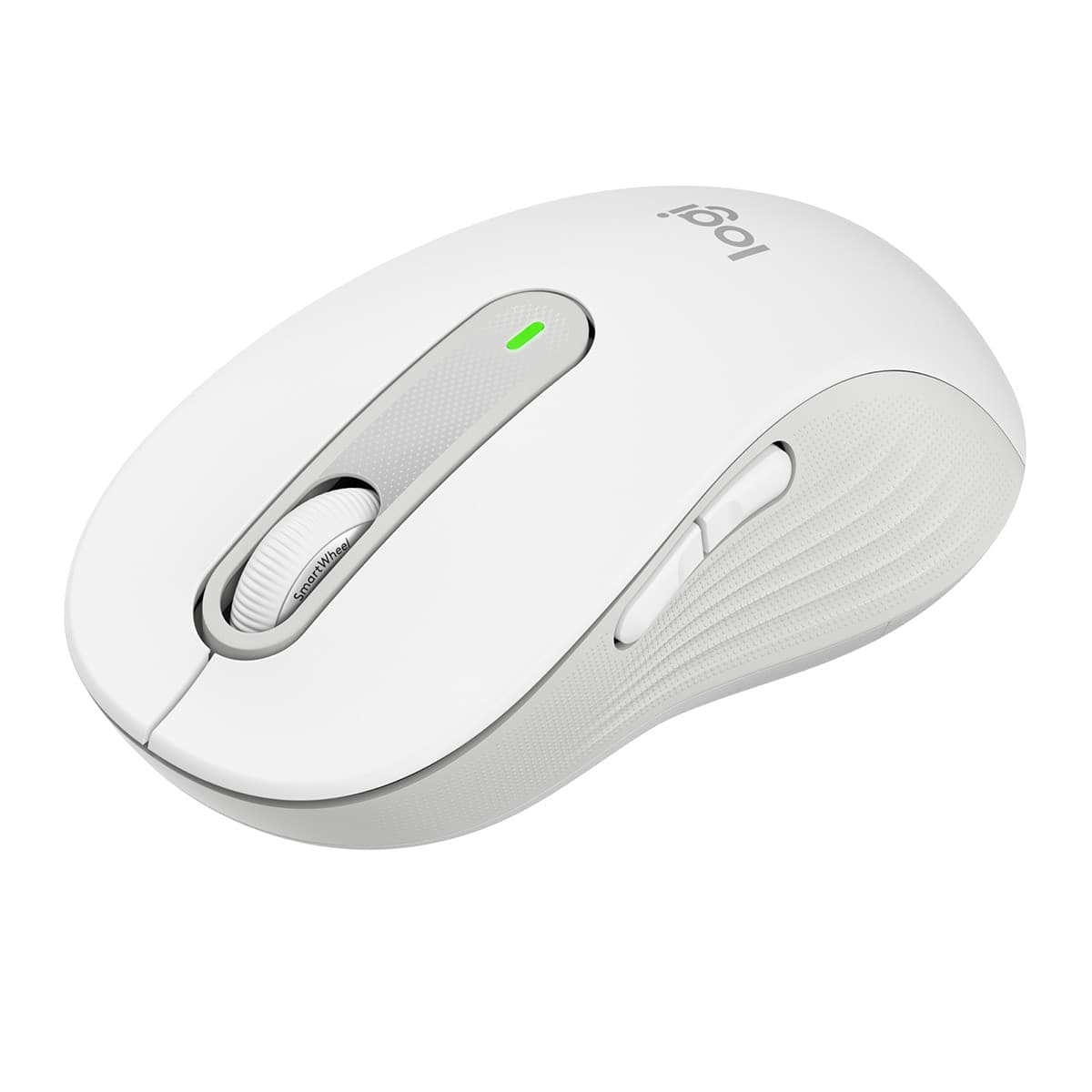 Ratón óptico inalámbrico Logitech Signature M650 Grande - Blanco