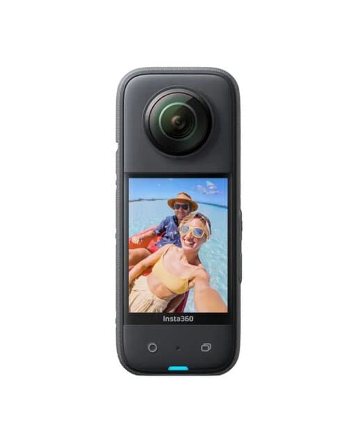 Cámara 360° Insta360 X3 (Foto 72MP, Vídeo 5.7K, Estabilización FlowState, Sumergible 10m)