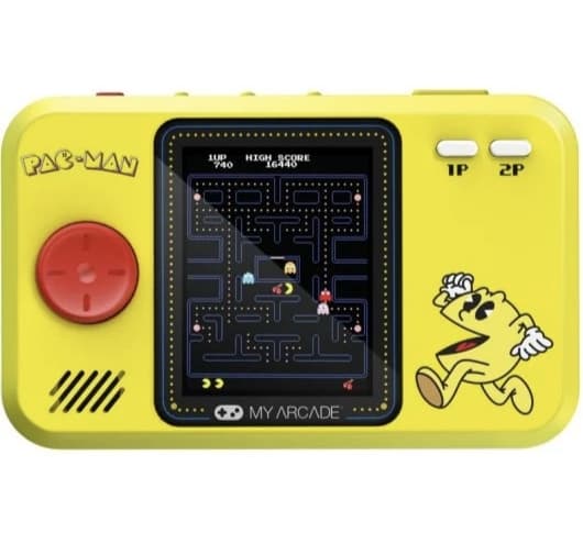 Dreamgear Pocket Player Pro + Travel Case Pac-Man Retro Portátil Estuche Viaje