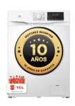 Lavadora TCL FF0914WA1ES, 9 kg, Carga Frontal, 1400 rpm, Clase A
