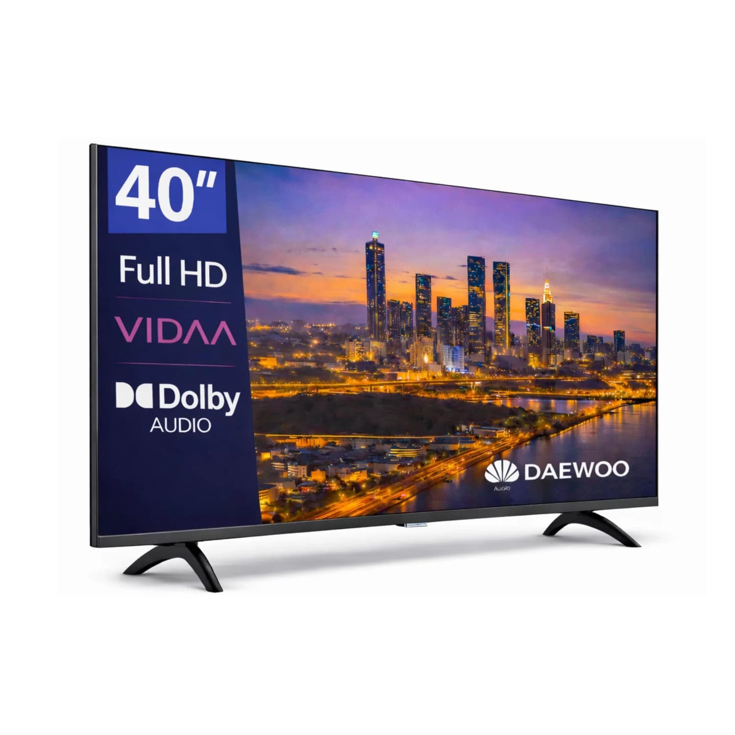 Smart TV LED 40" (101,6 cm) Daewoo 40VB56FV, FHD, 50 Hz, HDR10, Dolby audio