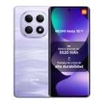 XIAOMI REDMI Note 15 5G - Smartphone de 8+256GB, Pantalla AMOLED FHD+ de 6,77", Snapdragon 6 Gen 3, cámara de 108 MP, batería de 5520 mAh