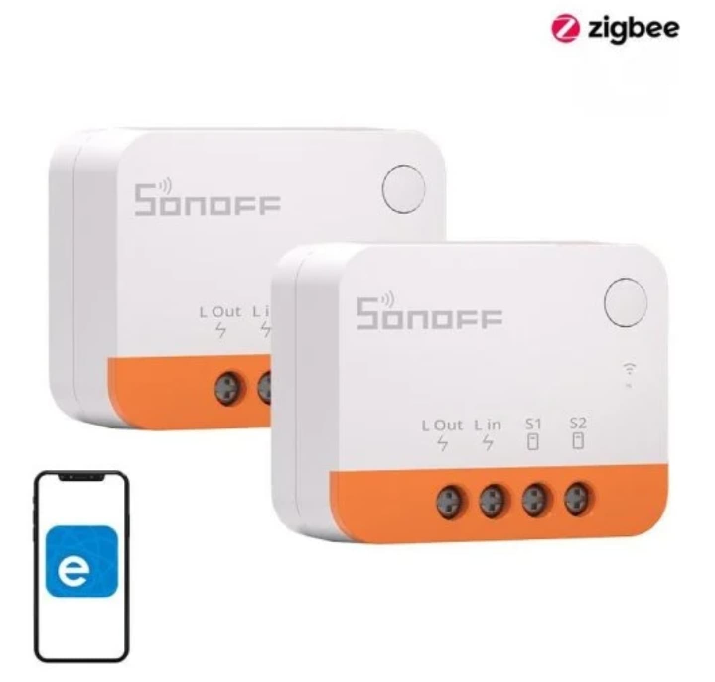 Interruptor inteligente Sonoff ZBMINIL2 Zigbee 3.0 Compatible Alexa Google