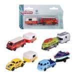 Volkswagen Escarabajo T1 T2 con remolque, Majorette 4 versiones