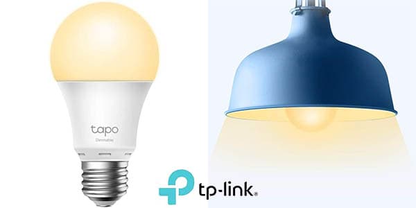 x2 Bombillas inteligentes TP-Link Tapo L510E Wi-Fi E27 por sólo 10,74€ (-17%)