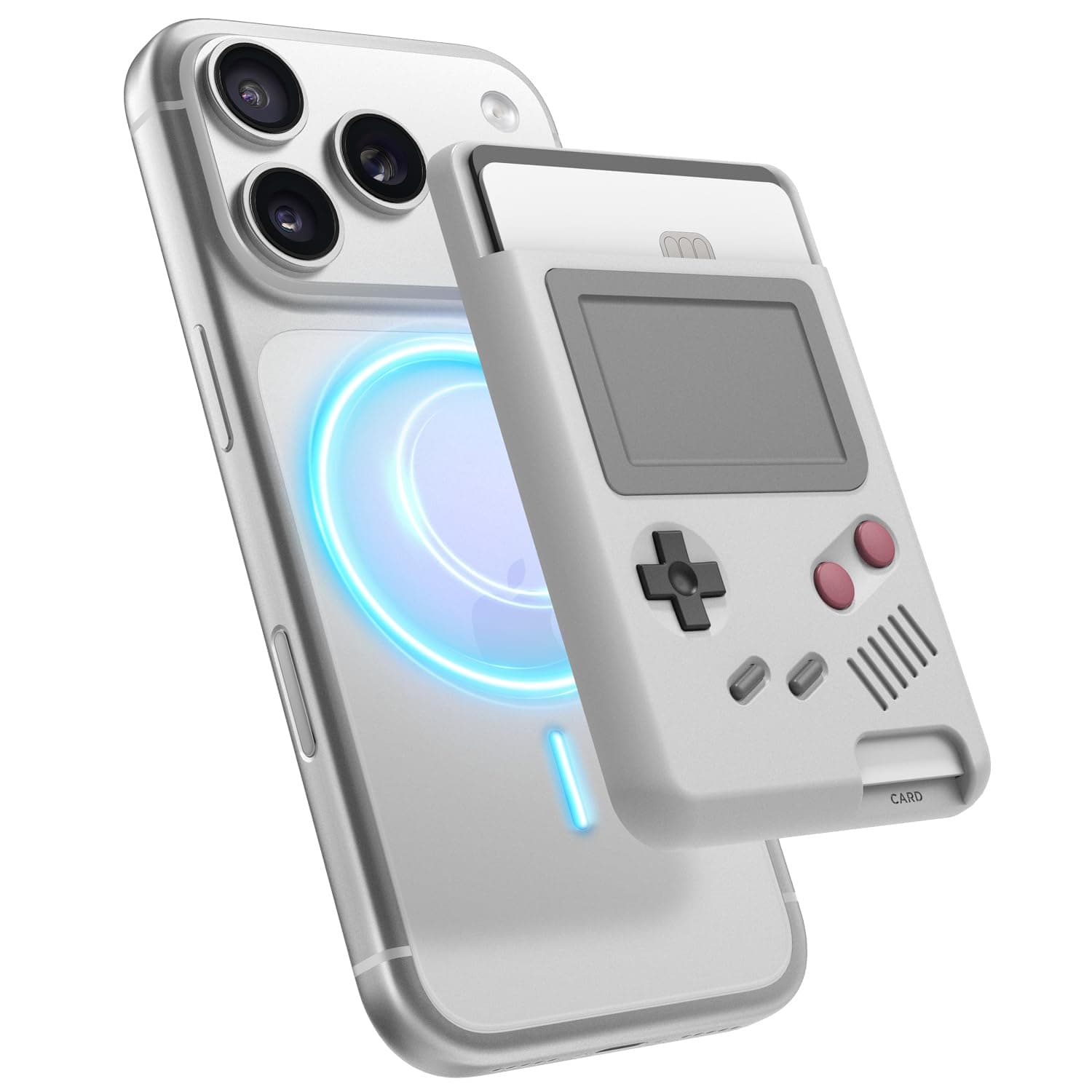 Tarjetero Magnético Game Boy compatible Megsafe .