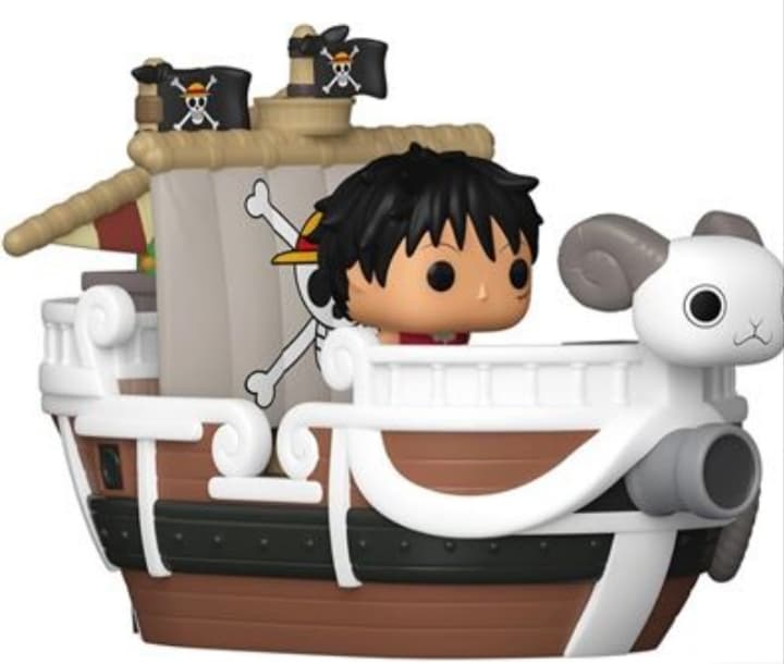 Figura Funko Bitty - One Piece - The Going Merry y Monkey D. Kuffy