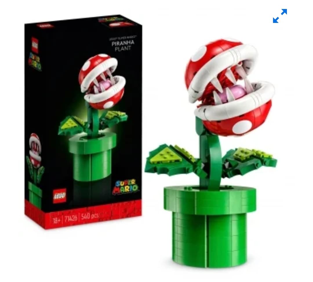 LEGO Super Mario Planta Pirata, Juego de construcción +18 años - 71426
