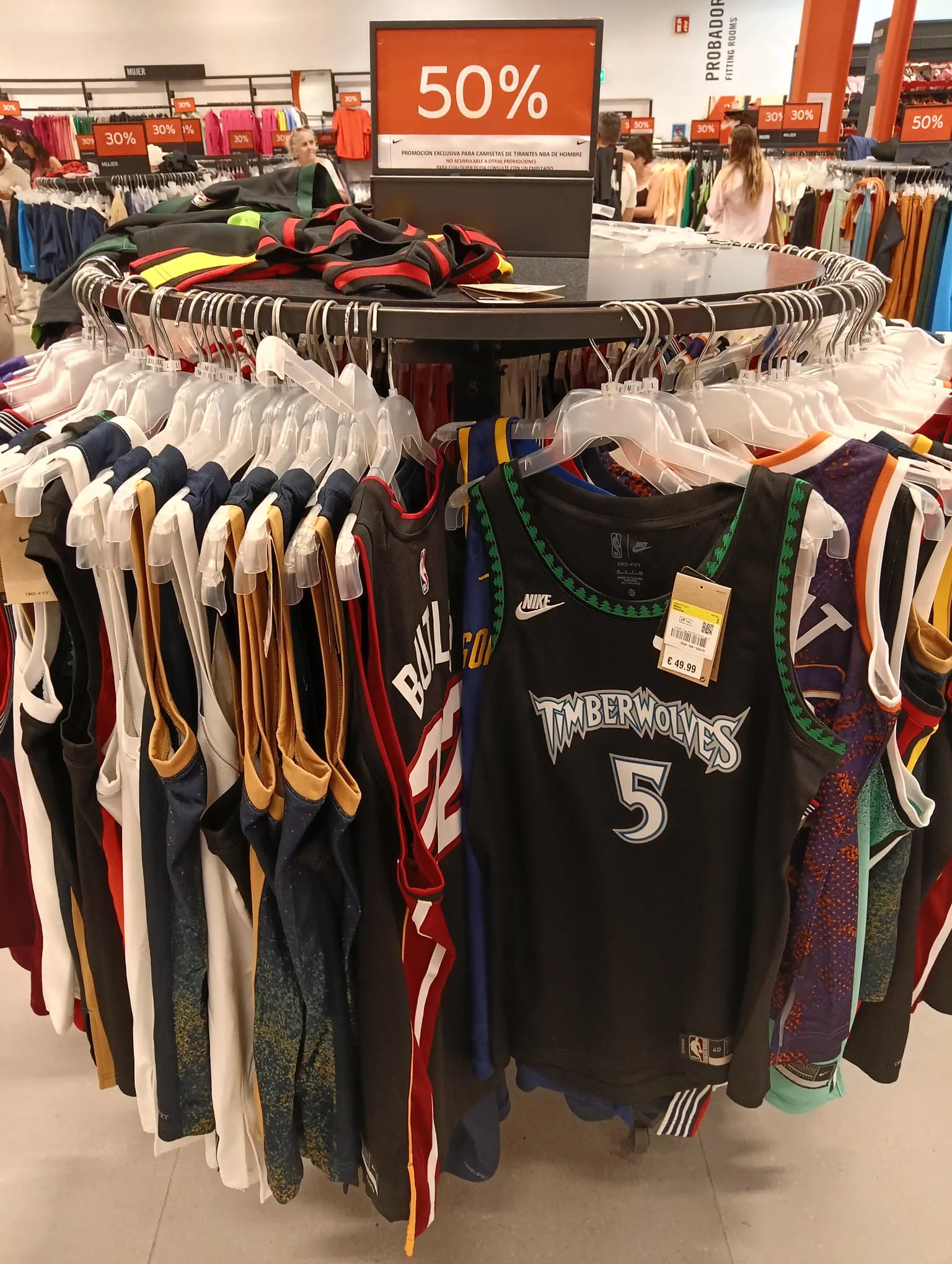 Camisetas Nike NBA - Outlet San Vicente Del Raspeig
