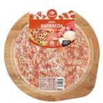 Pizzas Barbacoa o Jamón y Queso Carrefour 400gr compra DOS por 3,59€ total y te devuelven 1,80€