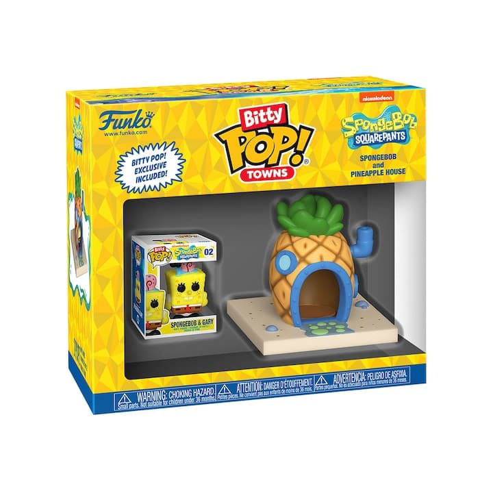 Funko - Bitty Pop Town Spongebob Home Bob Esponja