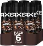 Axe Dark Temptation Desodorante - 150 ml - Pack de 6
