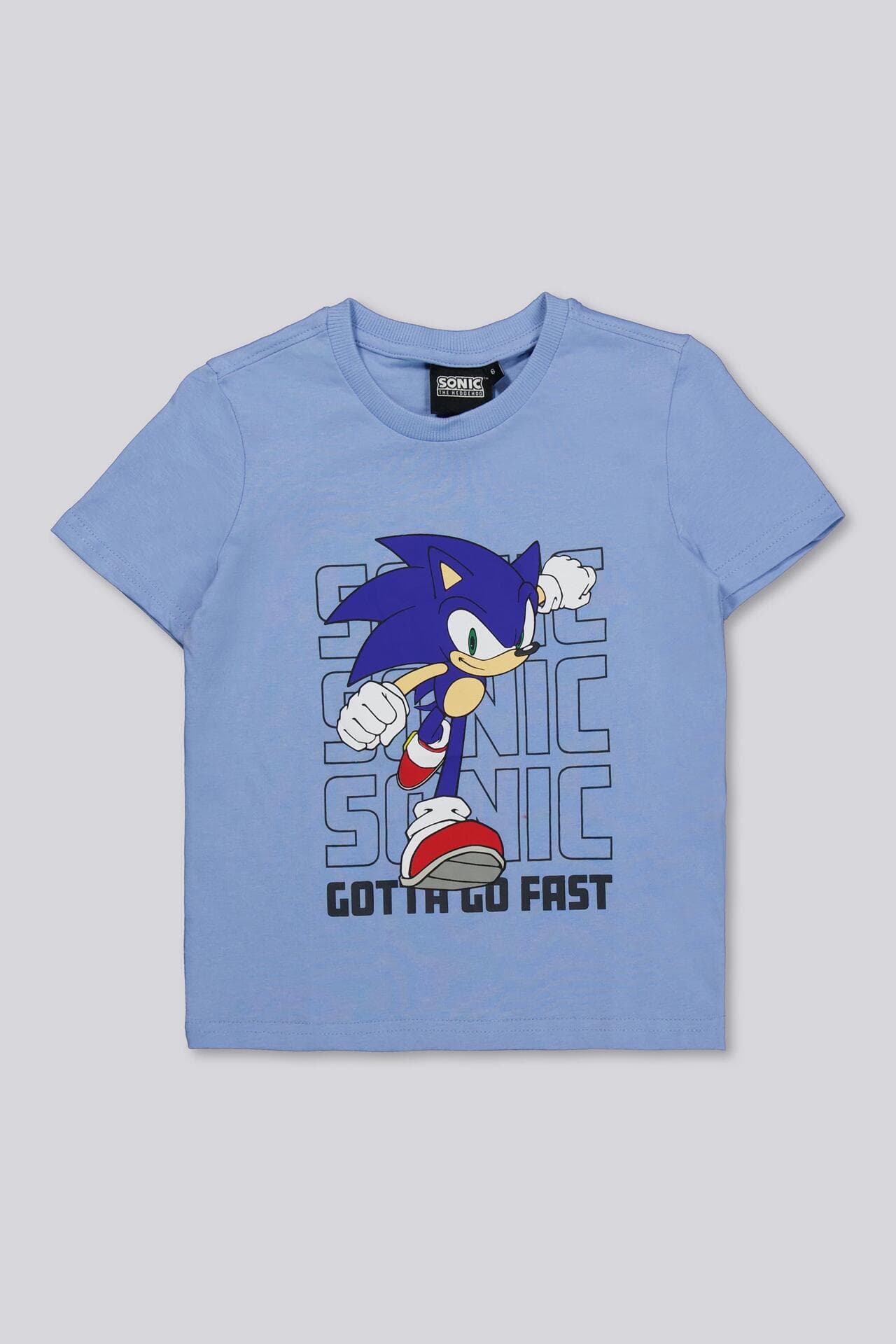 Camiseta infantil Sonic tallas 2,4,6,8