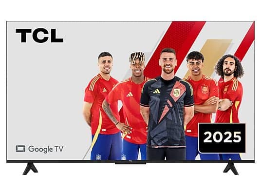 V LED 75" - TCL 75P6K, UHD 4K, HDR, AiPQ, Google TV, Dolby Atmos, Negro