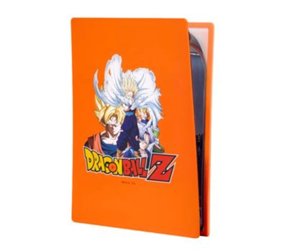 Funda protectora de silicona Fr·Tec Dragon Ball Z para PS5. Modelo para Slim en descripción