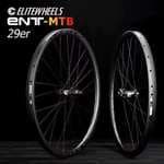 ELITEWHEELS Juego de Ruedas de Carbono para Bicicleta de Montaña 29er, Ultraligeras